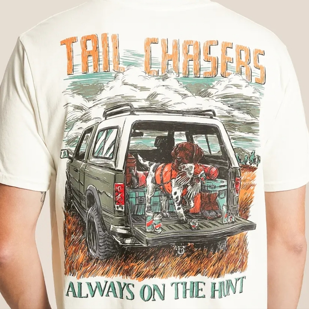 Nwt Tail Chasers Club Hunt T-shirt